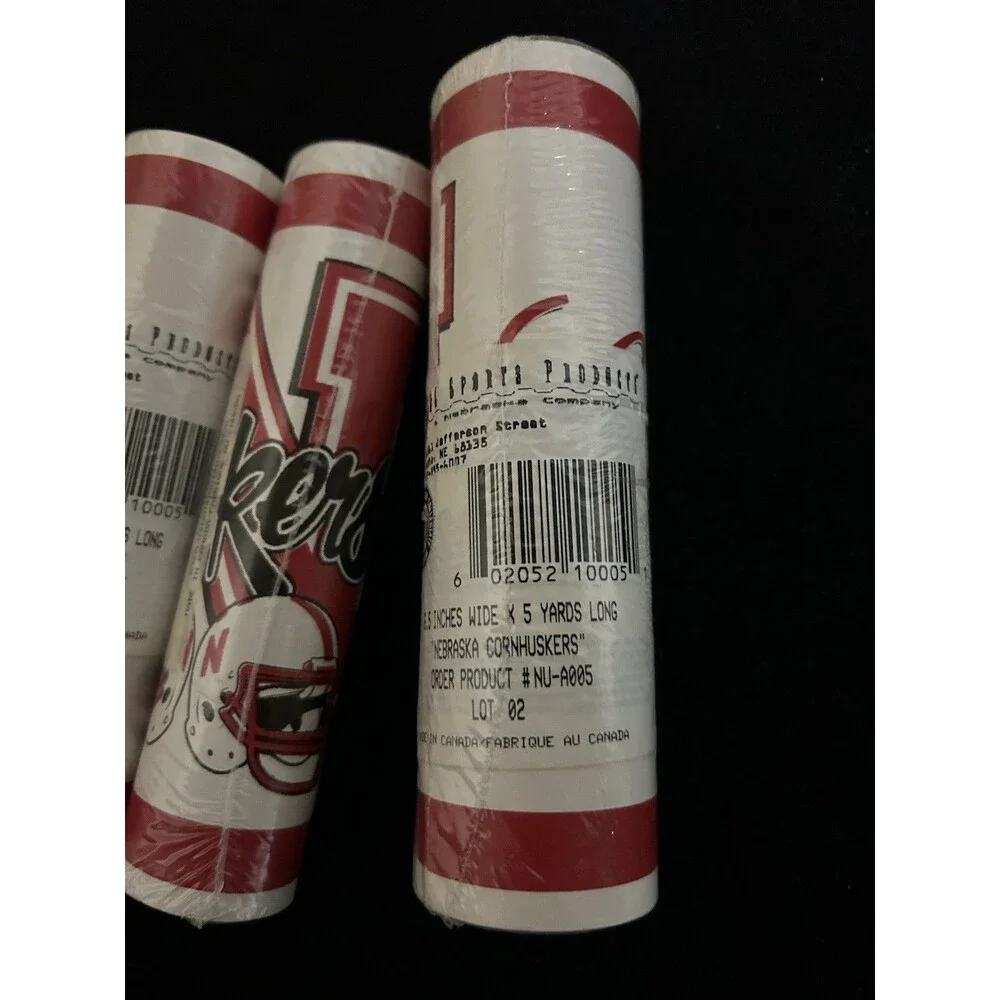 3 Nebraska Cornhuskers Wall Paper Border 6.5